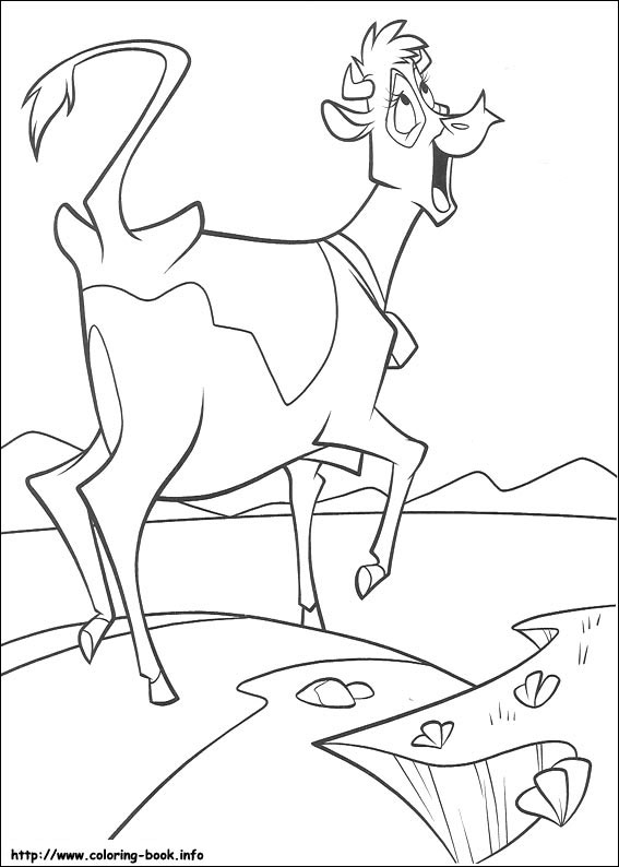 Home on the Range coloring picture